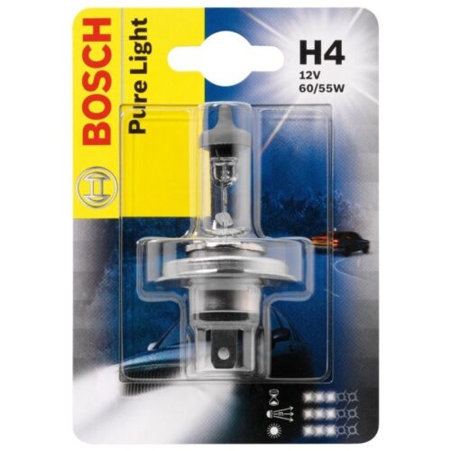 Лампа H4 12V 60/55W Pure Light 1987301001 (BOSCH)