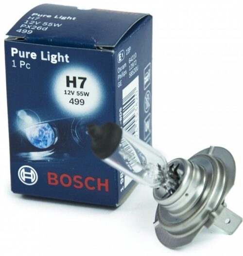 Лампа H7 12V 55W PX26d Pure Light 1987302071 (Bosch)