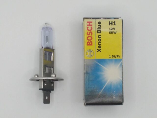 Лампа H1 12V 55W P14,5s Xenon Blue 1987302015 (Bosch)