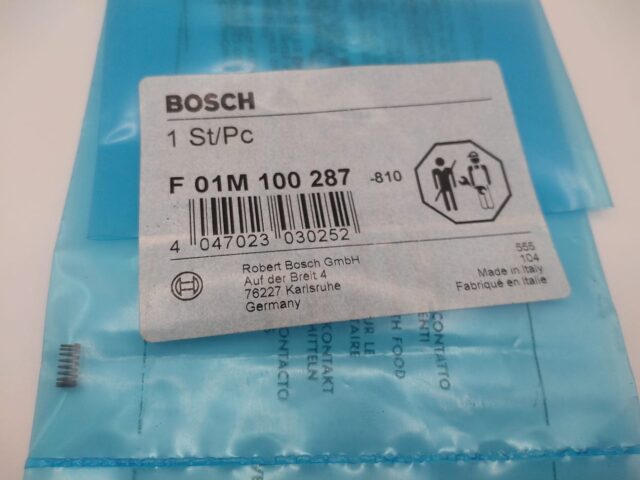 Пружина сжатия F01M100287 (Bosch)