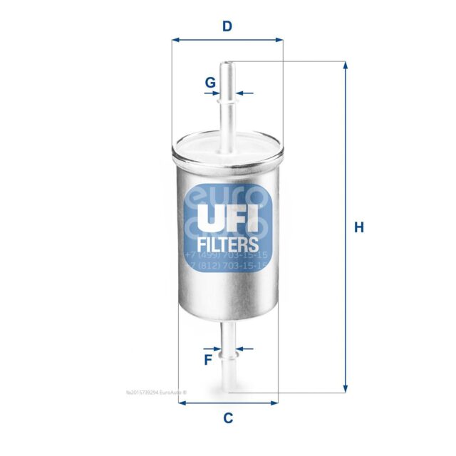 Фильтр топливный 3176900 UFI